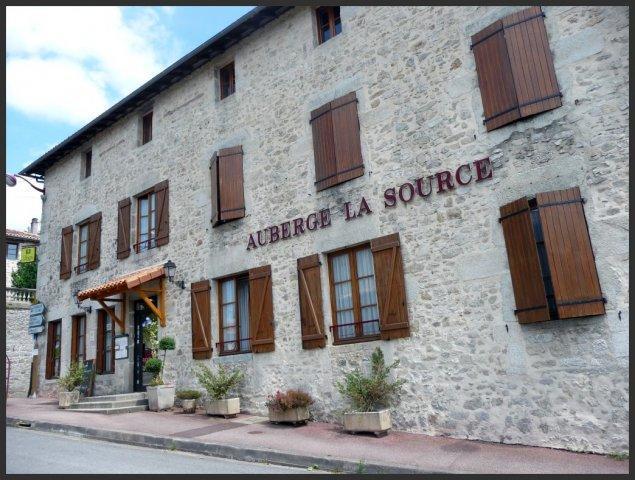 Auberge La Source - Logis Hotels Cieux Bagian luar foto